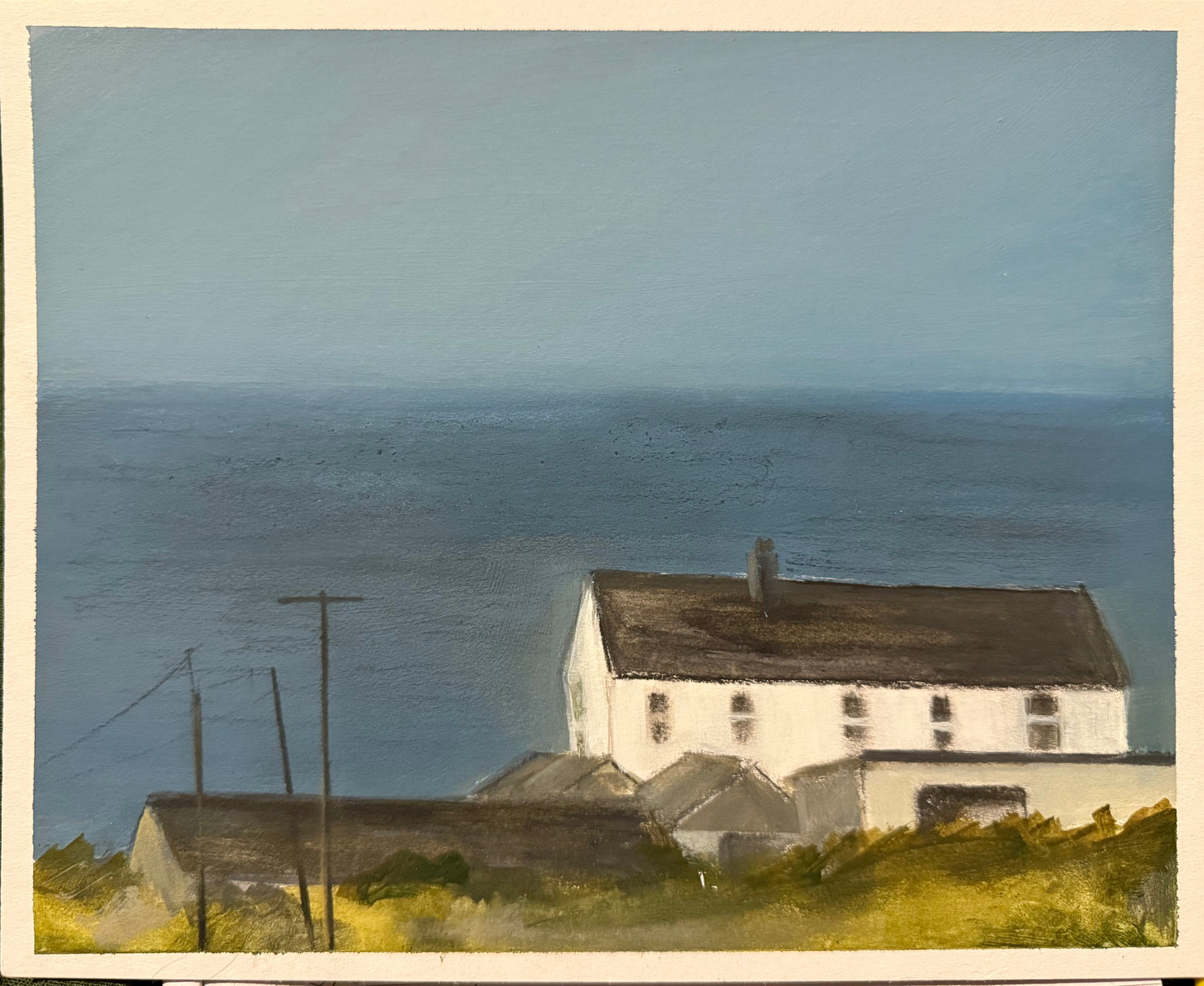 Road to gunwalloe Cornwall by Sarah evans