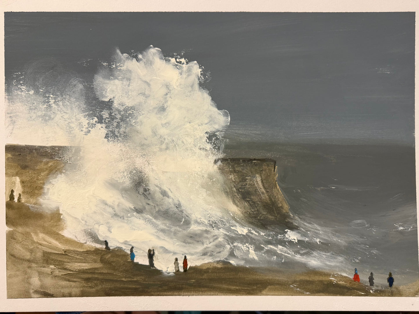 Watching The Storm Porthcawl