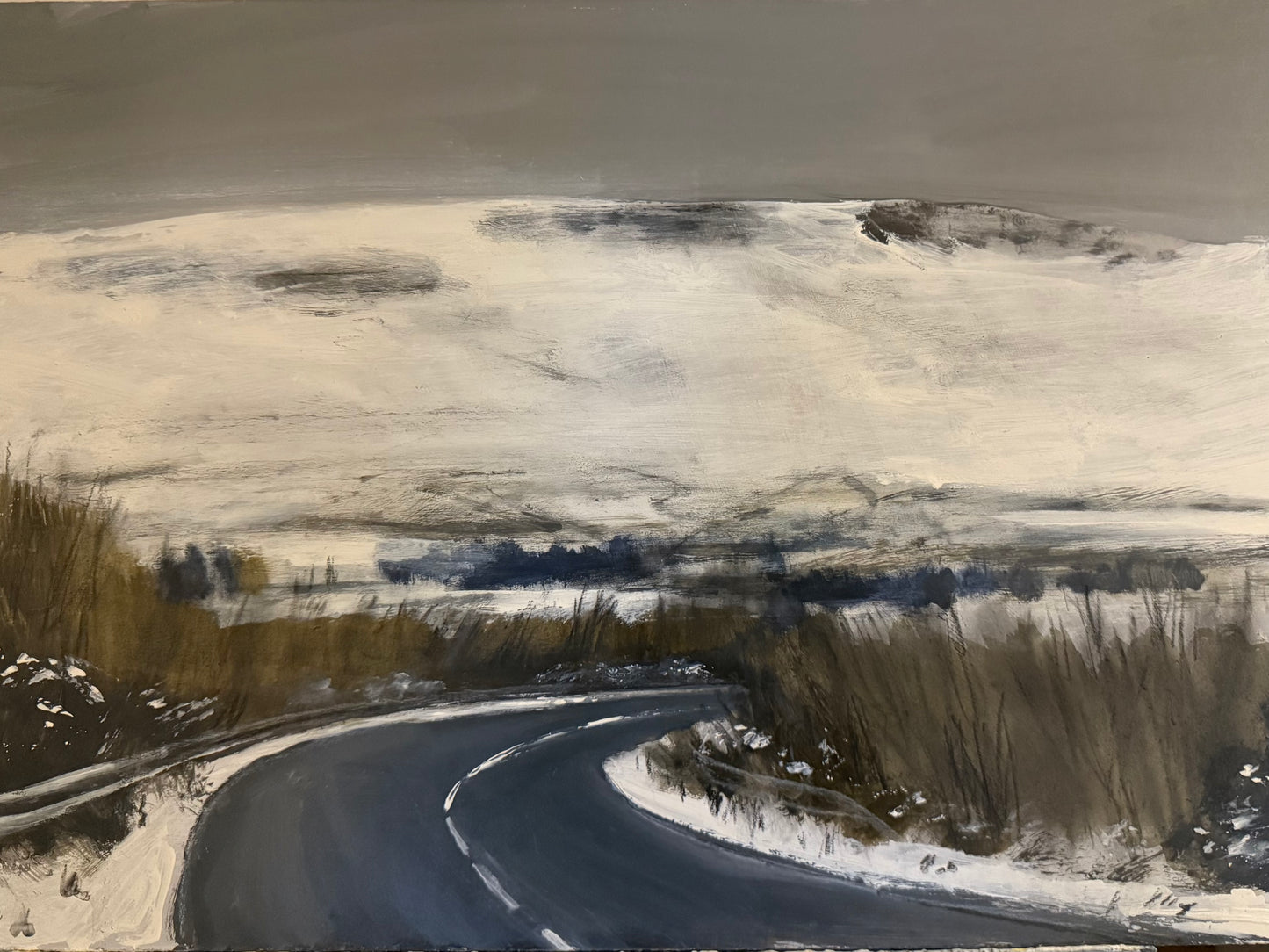 Rhigos mountain - road from penderyn