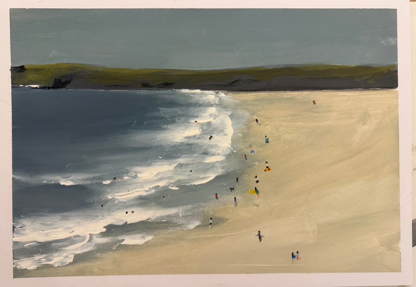 Sennen Indian Summer Cornwall original painting