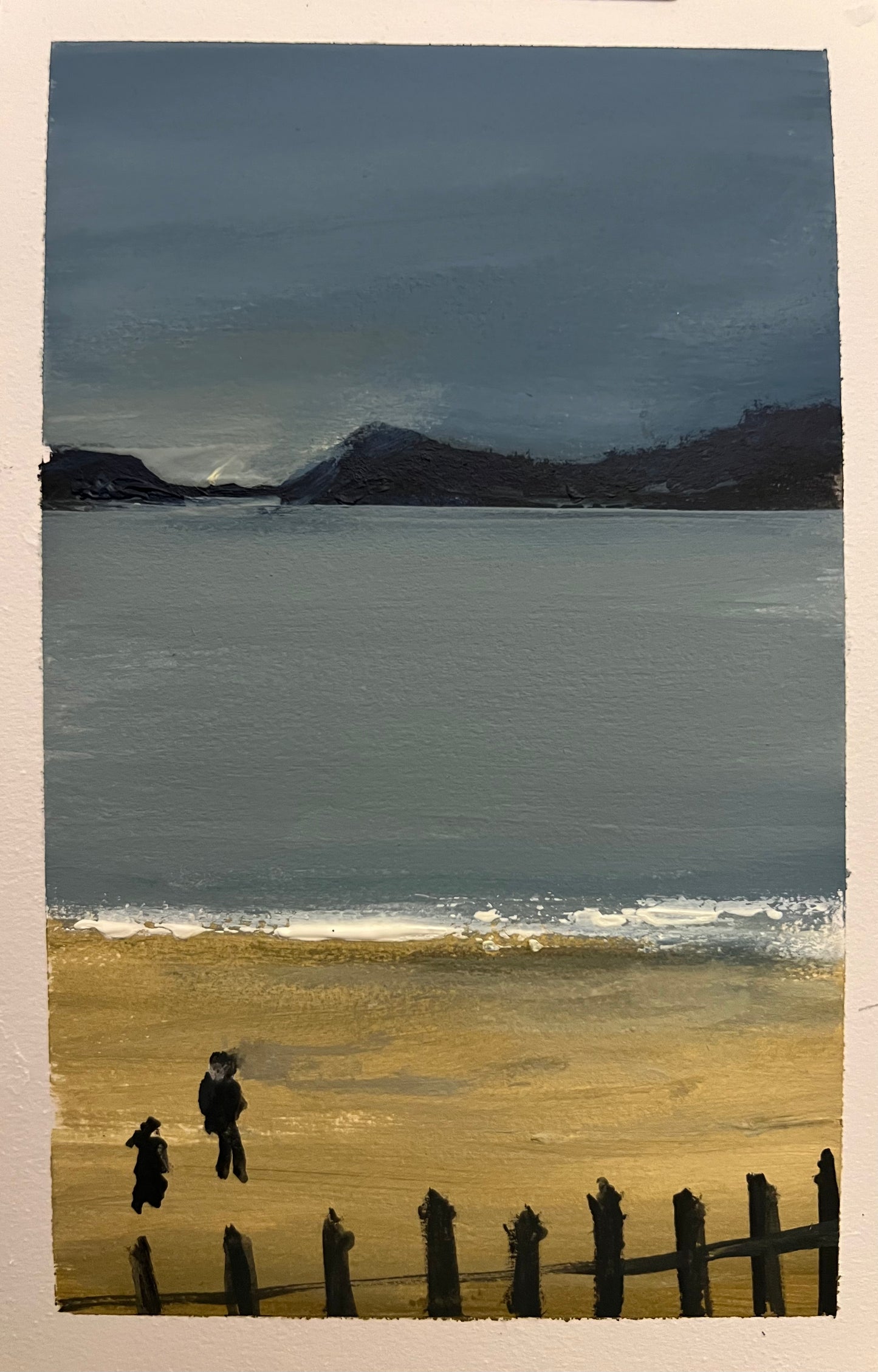Swansea Bay 3 feb2025 original painting