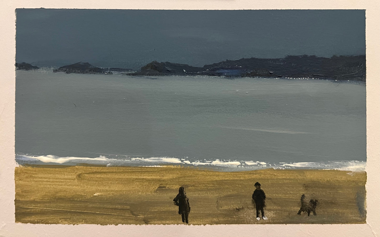 Swansea Bay 2 feb2025 original painting