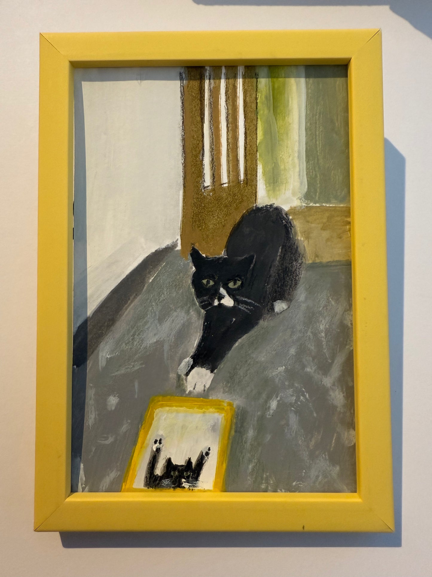 Barry and his portrait