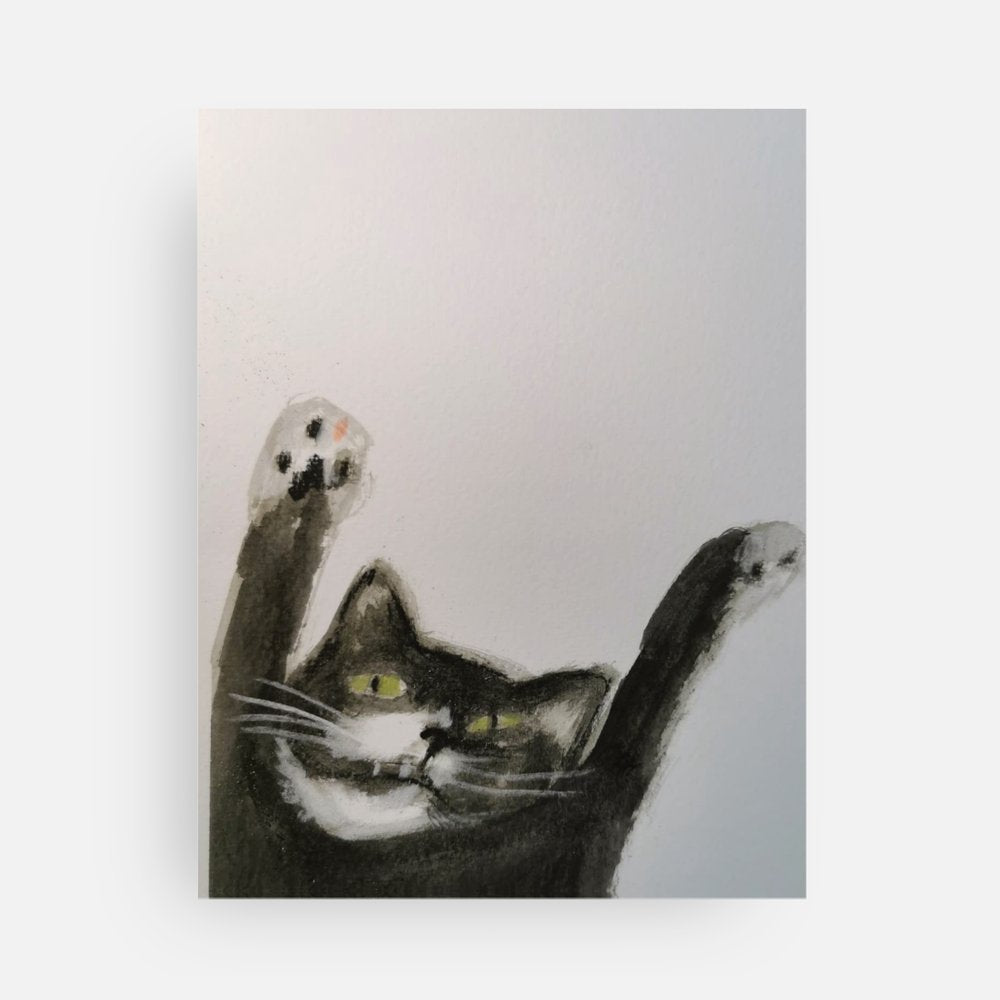 Signed framed Print of Barry