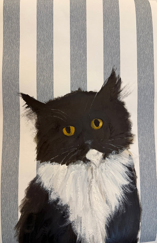 Howard Kevin striped painting