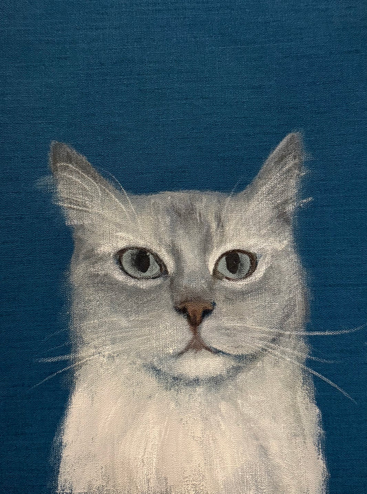 Sissy Evans mugshot original painting