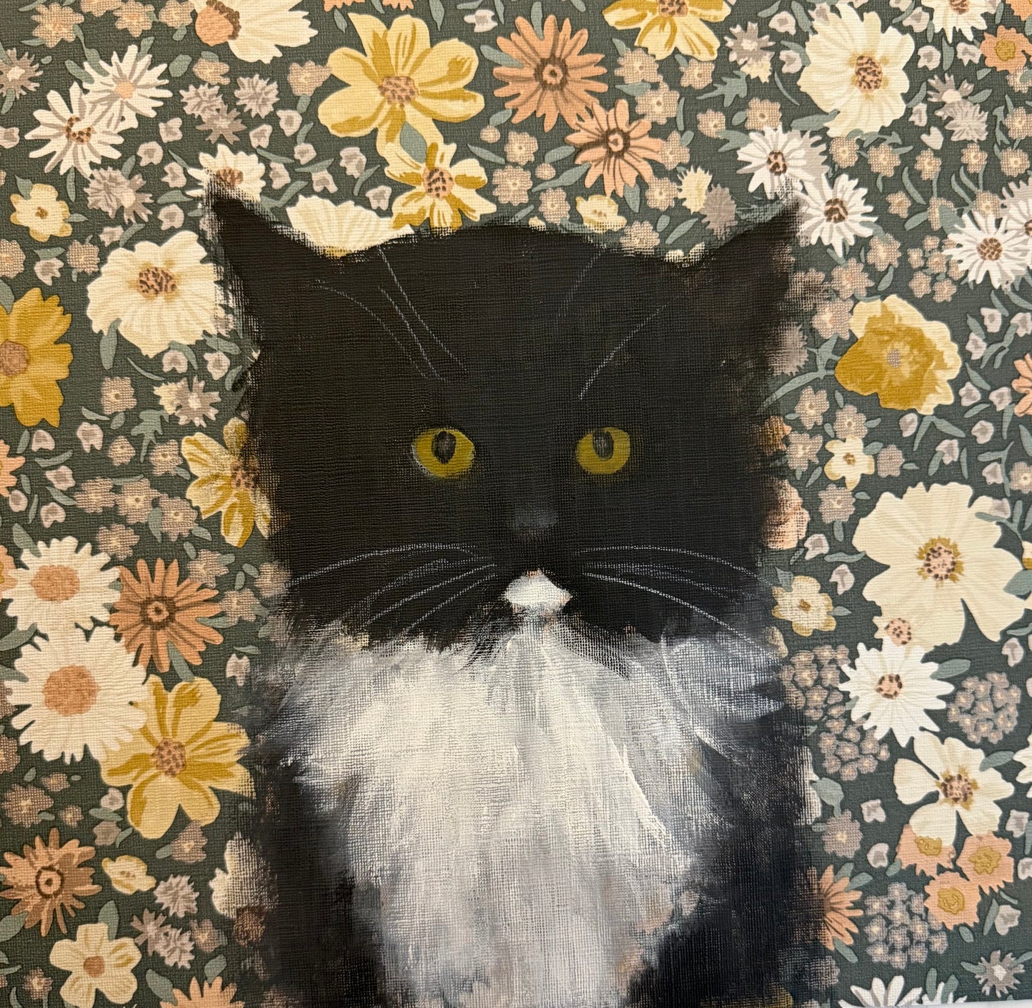 Howard Kevin framed portrait original painting