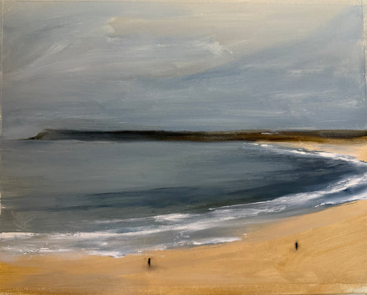 Three Cliffs Bay, Gower original painting