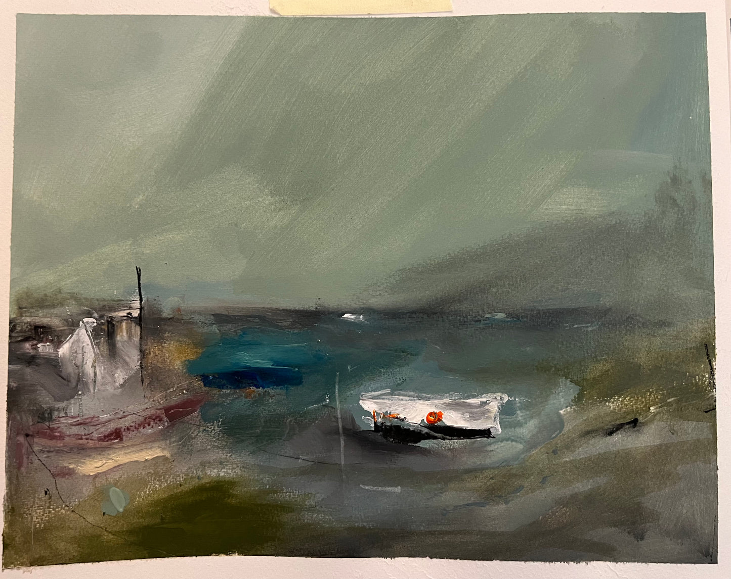 Penclawdd original painting