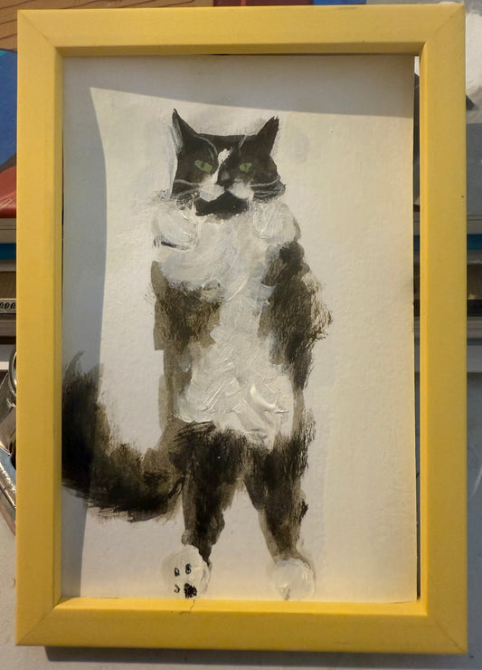 Original painting of Flash Evans
