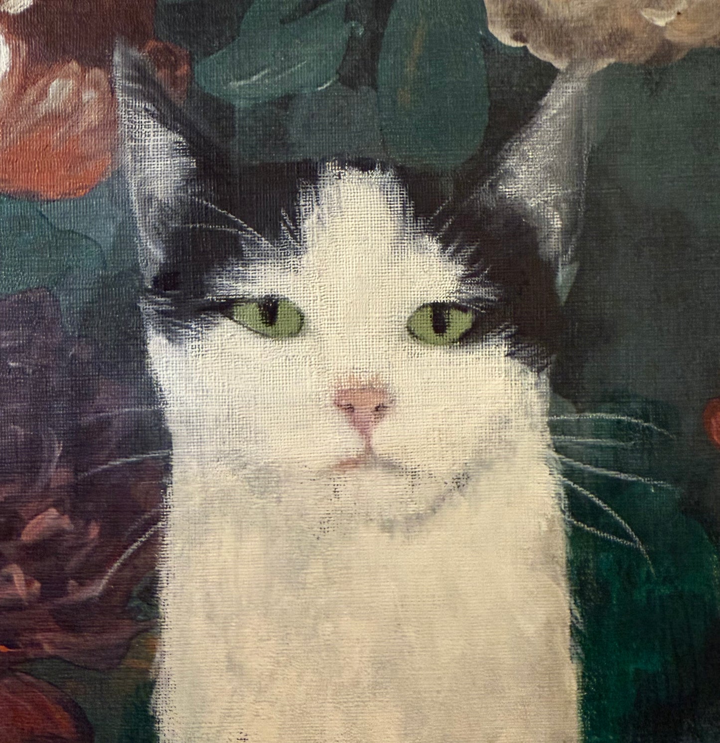 Lily - oil on paper by Sarah evans