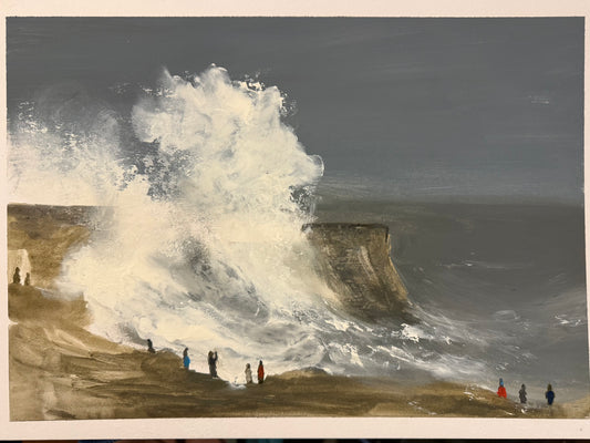 Watching The Storm Porthcawl