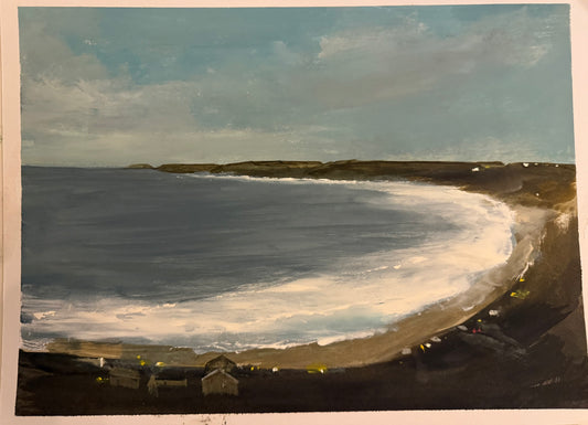 Sennen Cove Last day of Summer by Sarah evans