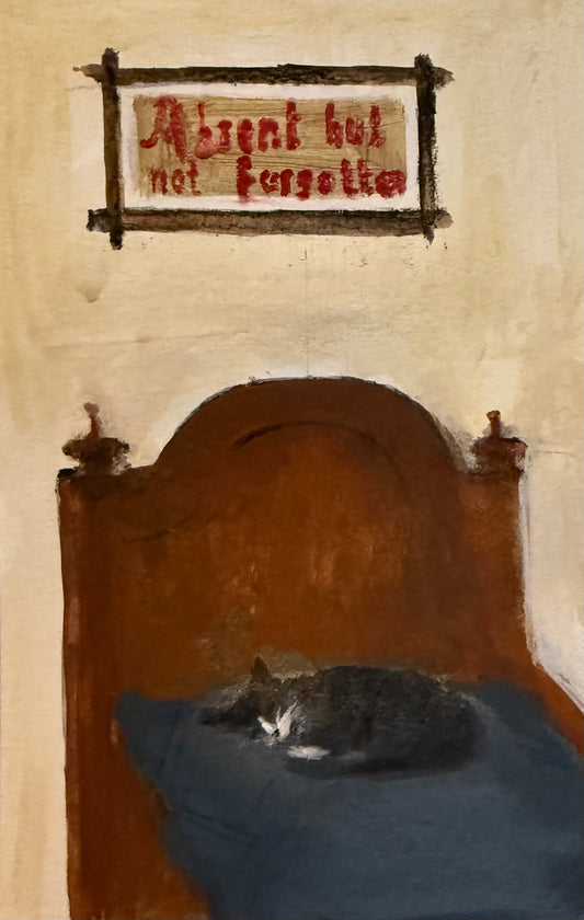 Barry original painting by Sarah evans