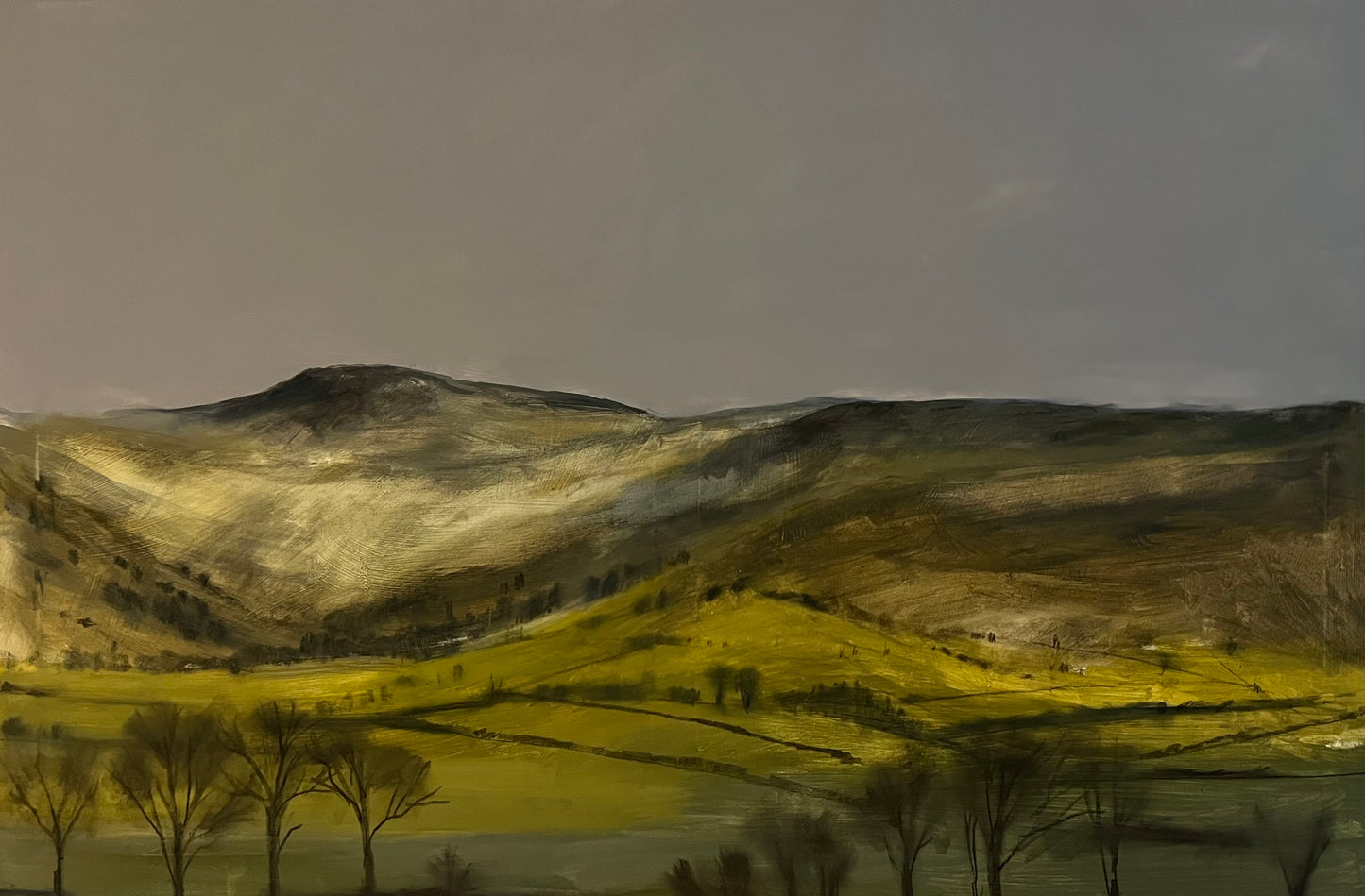 Brecon Beacons original painting on canvas