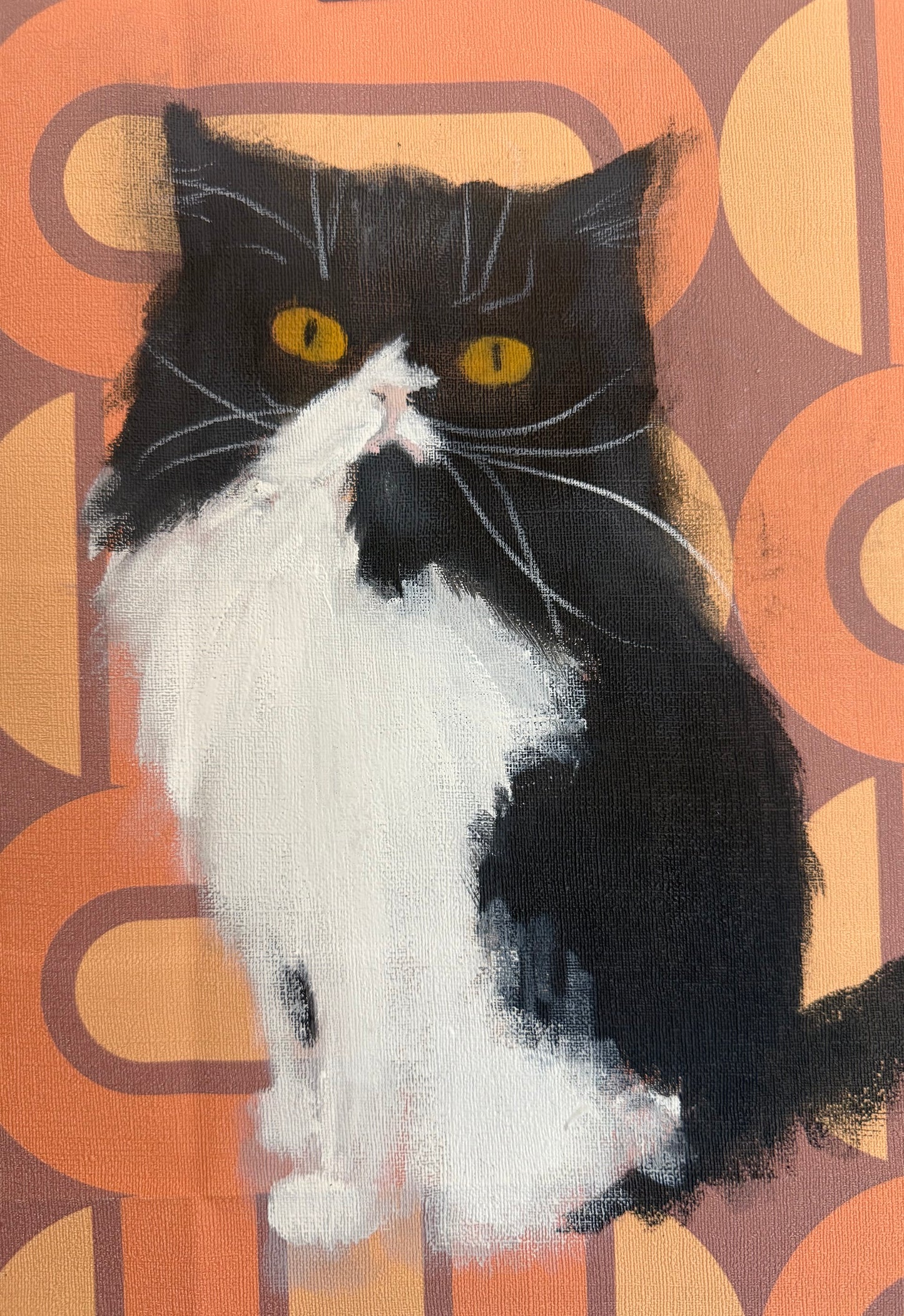 Howard Kevin’s father Rupert original painting
