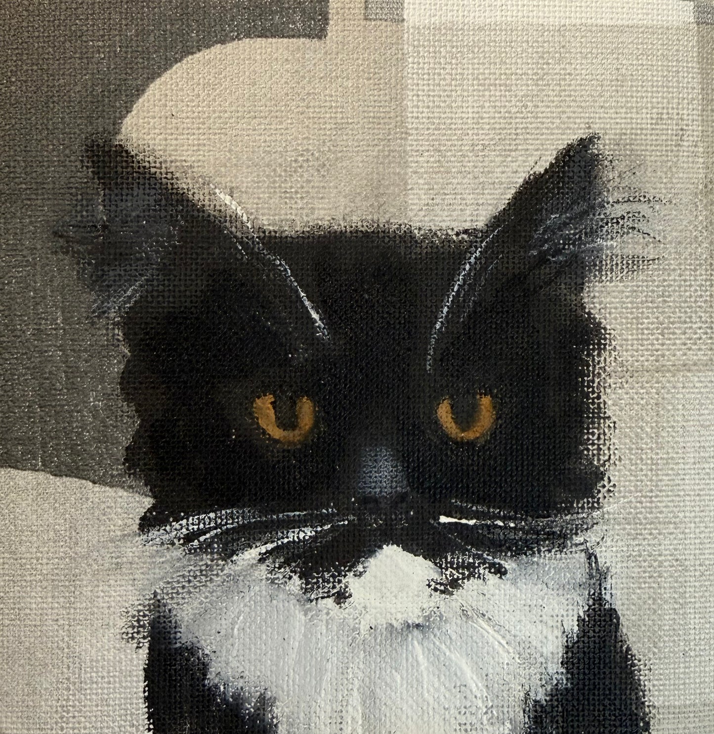 Howard Kevin original painting box frame