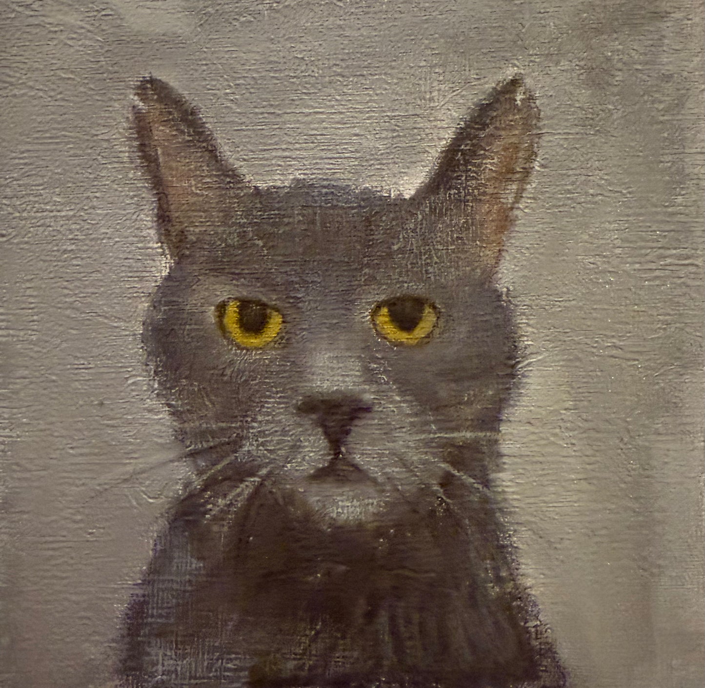 Walter Kevin Evans from Port Talbot - oil on paper