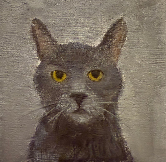 Walter Kevin Evans from Port Talbot - oil on paper