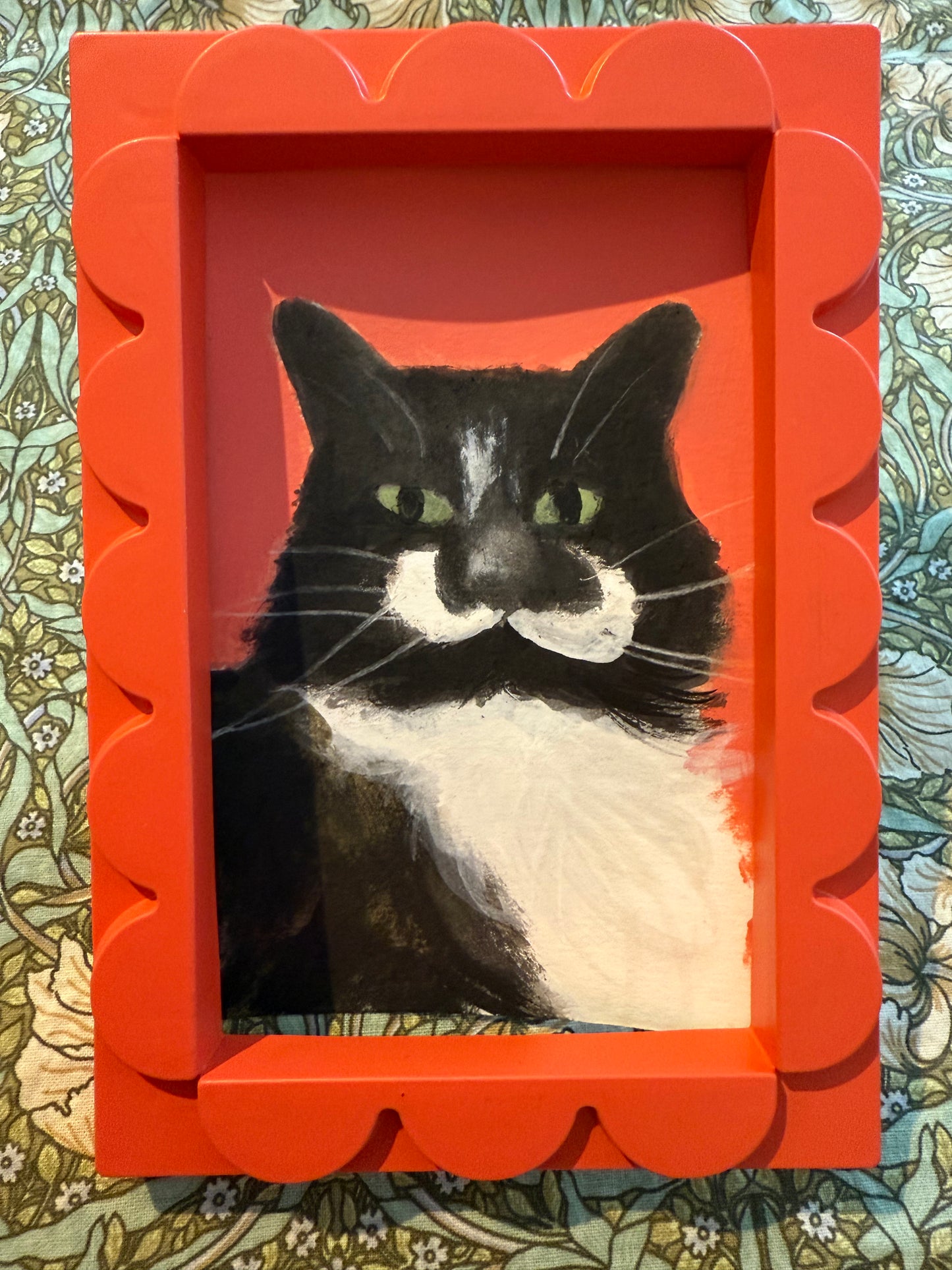 Original painting of Flash Evans