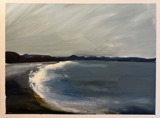 Criccieth original painting by Sarah evans