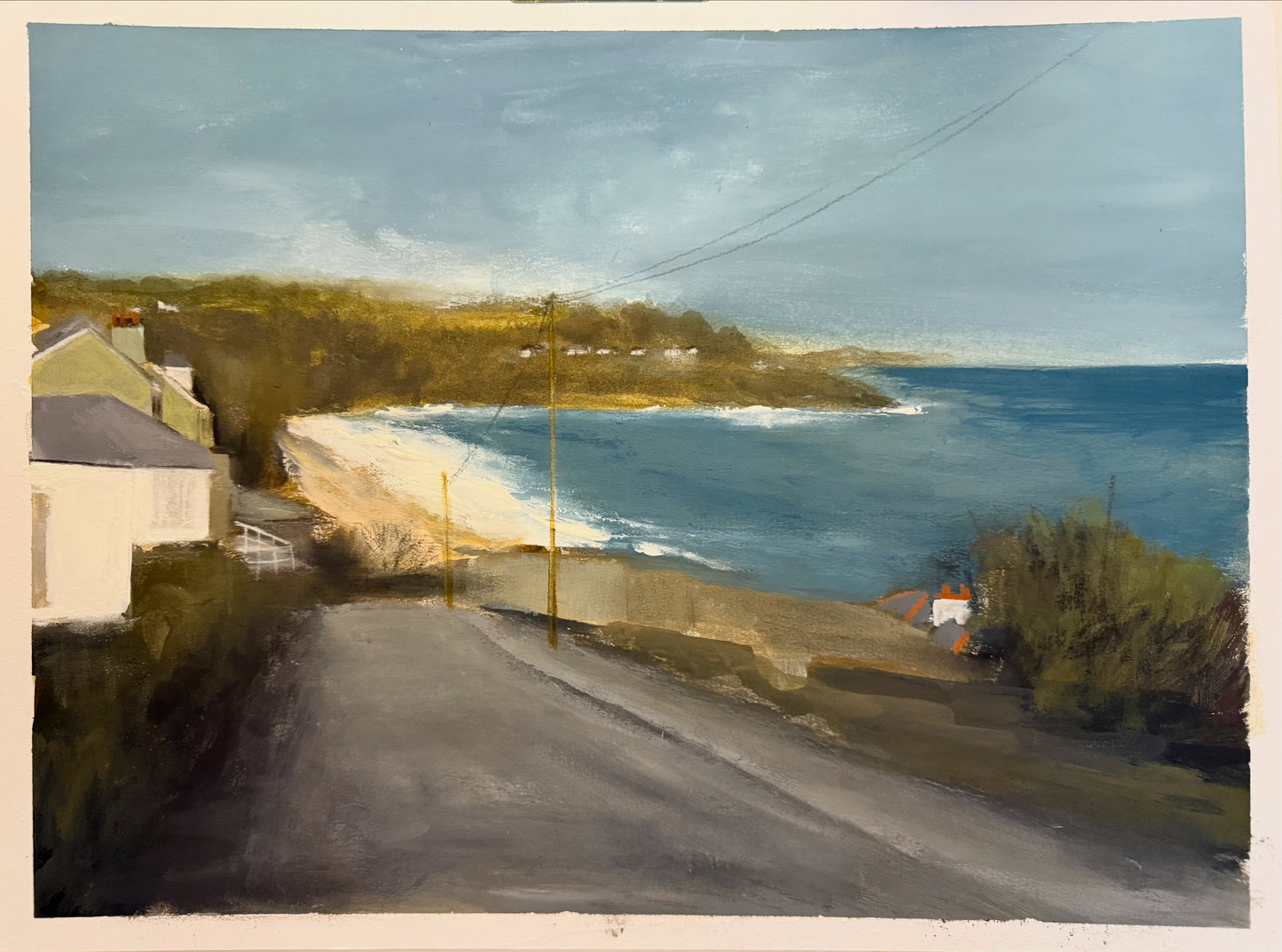 Road to the Tate St Ives original painting