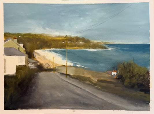 Road to the Tate St Ives original painting