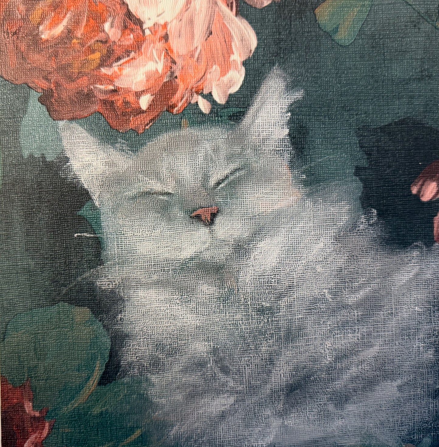 Commissions - oil on paper framed