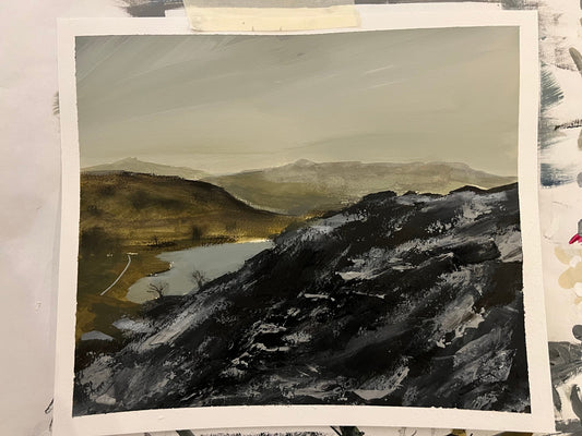 Original painting Snowdonia